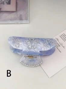 OUSEON Pink Flower Hair Clips,Cellulose Acetate Hair Clips,Small Claw Clips For Girl,Hair Accessories Hair Jaw Clip - Multicolor - View 12