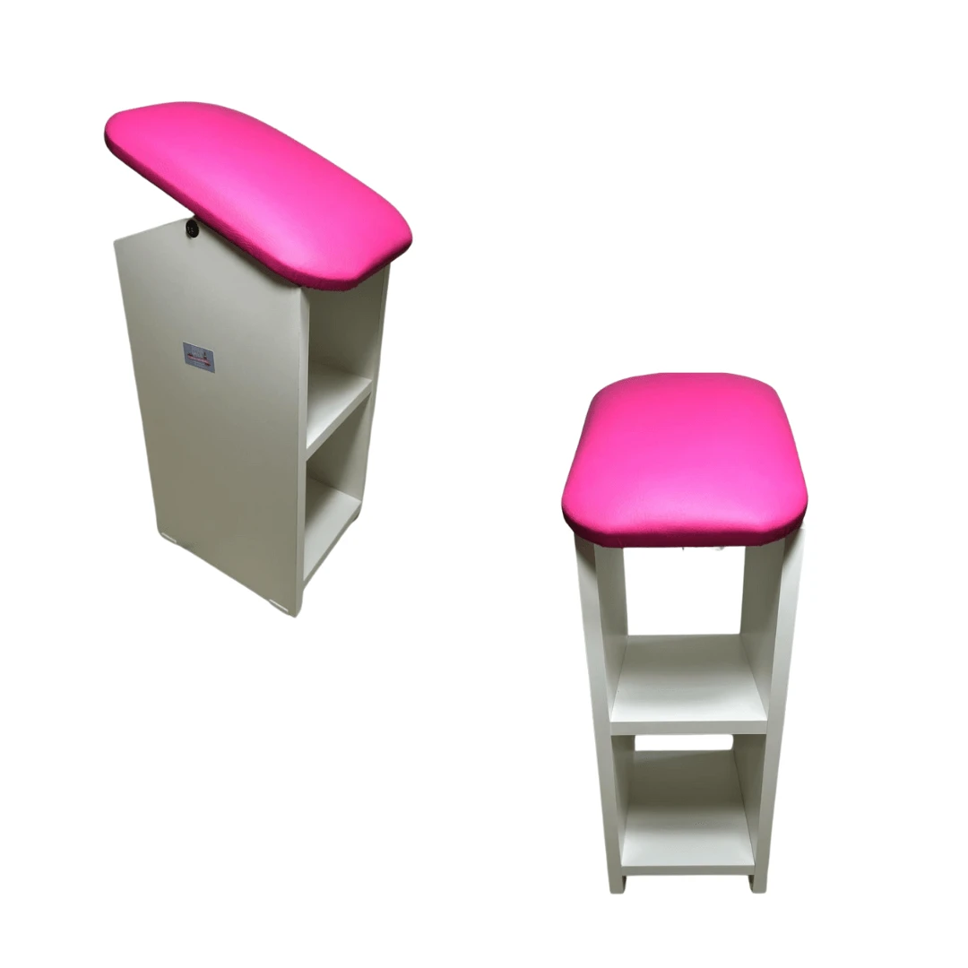 Manicure Pedicure Podiatry Foot Support In MDF Model S12 - 玫紅色 - 查看 1