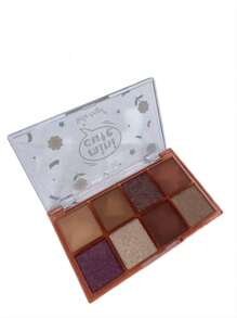 KIT WITH 8 COLORS AND EYESHADOW -B142 BELLE ANGEL! - 咖啡 - 查看 2