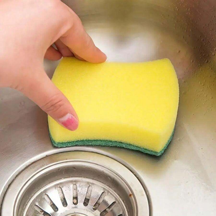 1-3-6-10-20pcs-two-sided-cleaning-function-waist-shaped-sponge-scrub
