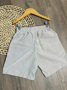 BOYS' BERMUDA SHORTS CHILDREN'S PREPPY FASHION NEW RELEASE - 米色 - 查看 2