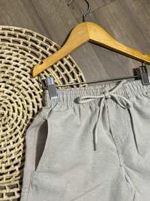 BOYS' BERMUDA SHORTS CHILDREN'S PREPPY FASHION NEW RELEASE - 米色 - 查看 3