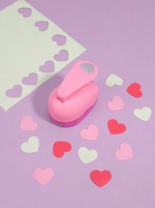 1 件粉色手工工艺品用品纸艺压花工具，适合学生