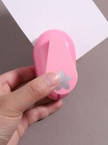 1 件粉色手工工艺品用品纸艺压花工具，适合学生