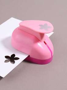 1 件粉色手工工艺品用品纸艺压花工具，适合学生