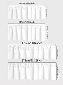 1 件圣诞节多色圣诞树窗帘，现代时尚家居装饰杆袋窗帘，适合圣诞节、日常使用所有季节 - 彩色 - 查看 3