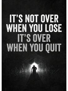 1 件锻炼生活励志名言海报和印刷品墙壁艺术图片帆布画健身房家庭房间装饰无框架 - 彩色 - 查看 73