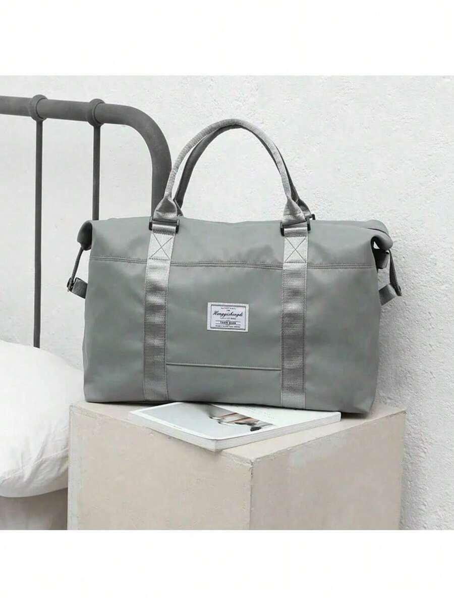 Women's Travel Bags Large Pink Oxford Waterproof CarryOn Baggage