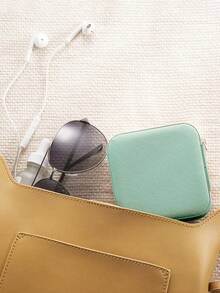 1 件旅行珠宝盒小珠宝盒珠宝收纳盒，迷你便携式珠宝旅行盒，带拉链的便携式旅行耳环收纳盒，迷你戒指收纳盒，项链收纳盒，戒指、耳环、吊坠、手表、项链、口红小珠宝收纳盒，收纳盒，迷你珠宝旅行盒，适合女孩、女士、化妆包、学校用品、旅行必需品袋、化妆包、度假必需品、化妆包、化妆包、化妆包、美容 - 彩色 - 查看 4