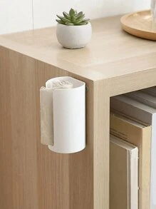 1pc Creative Non-Adhesive Trash Bag Organizer Box, Wall-Mounted Kitchen Plastic Bag Dispenser And Storage Holder,Baske,Bathroom,Basket Gift,Basket,Baskets,Box,White Bin,Korb,Gift,Storage Basket,Basket Cheap,Cute Basket For Gifts,Knitted Basket,Bin Organizer,Gift Basket For Women,Black Laundry Basket,Clothes Basket Storage,Mesh Basket,Room Storage,Home Organization,Home Tools,Pasta Strainer,Sink,Basin,Wash Basin