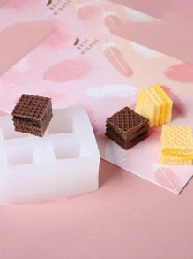 Wafer Cookie DIY Handmade Fragrance Plaster Multifunctional Silicone Mold
