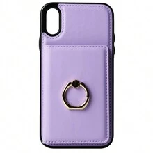 Bao da ví da PU tương thích với iPhone 16 15 14 13 12 Mini 11 Pro X XS Max XR 8 7 Plus SE 5G 2022 2020 có chức năng chặn RFID, khe đựng thẻ, túi đựng điện thoại tương thích với Samsung Galaxy S24 S23 S22 S21 FE Plus Note 20 Ultra A55 A15 A54 A14 A73 A53 A13 A52 A72 A12 A71 A51 4G 5G có giá đỡ dạng nhẫn xoay 360°, giá đỡ chân đế cho ốp lưng Pixel 8 Pro 8A 6A - Màu tím hoa cà - Xem 16