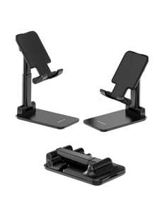 Cell Phone Holder Smartphone Table Universal Adjustable All Models Resistant Portable Foldable - 綠色 - 查看 3