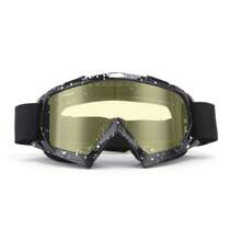 摩托车风镜 哈雷防风镜 复古越野骑行机车防风头盔护目镜 - 彩色 - 查看 15