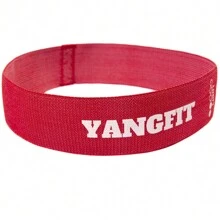 Mini Band Fabric Elastic Band Light Intensity Training Exercises Yangfit - 紅色 - 查看 2