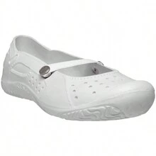 Soft Works Women's Slip-On Super Light Slip-On Shoes With CA Hospital Clinic Hotel Reception Comfort Safety - 白色 - 查看 5