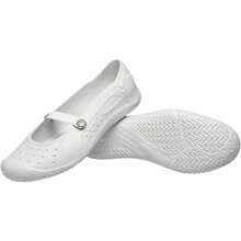 Soft Works Women's Slip-On Super Light Slip-On Shoes With CA Hospital Clinic Hotel Reception Comfort Safety - 白色 - 查看 6