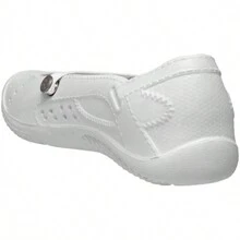 Soft Works Women's Slip-On Super Light Slip-On Shoes With CA Hospital Clinic Hotel Reception Comfort Safety - 白色 - 查看 4