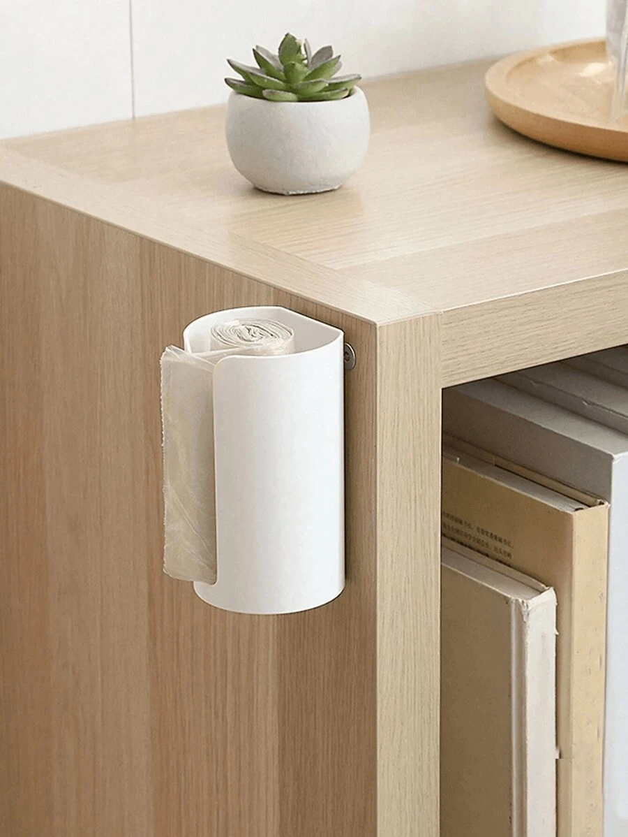 1pc Creative Non-Adhesive Trash Bag Organizer Box, Wall-Mounted Kitchen Plastic Bag Dispenser And Storage Holder,Baske,Bathroom,Basket Gift,Basket,Baskets,Box,White Bin,Korb,Gift,Storage Basket,Basket Cheap,Cute Basket For Gifts,Knitted Basket,Bin Organizer,Gift Basket For Women,Black Laundry Basket,Clothes Basket Storage,Mesh Basket,Room Storage,Home Organization,Home Tools,Pasta Strainer,Sink,Basin,Wash Basin