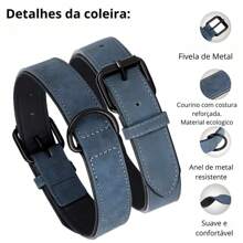 Adjustable Collar With Double Thickness Reinforced Comfortable For Large Medium Small Dogs LR-0315 - 綠色 - 查看 3