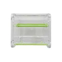 Organizador dispensador de cintas adhesivas de acrilico para volver al colegio - Verde Lima - Ver 2