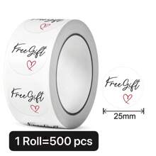 500张感谢赠品贴纸,适用于礼盒包装、装饰、圣诞节客户答谢贴纸,小型企业贴纸卷,圆形自粘贴纸标签,适用于礼品、包装、邮寄信封、明信片(1英寸/2.5厘米),小型企业,感谢贴纸,小贴纸,邮寄盒,信封贴纸,贴纸卷,感谢贴纸,商业贴纸,贴纸,邮寄贴纸,包装贴纸,大贴纸 - 彩色 - 查看 16