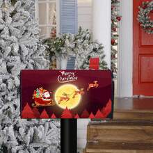 1 cái Vỏ hộp thư Giáng sinh 'MERRY CHRISTMAS' Trang trí chống bụi - Nhiều màu - Xem 2