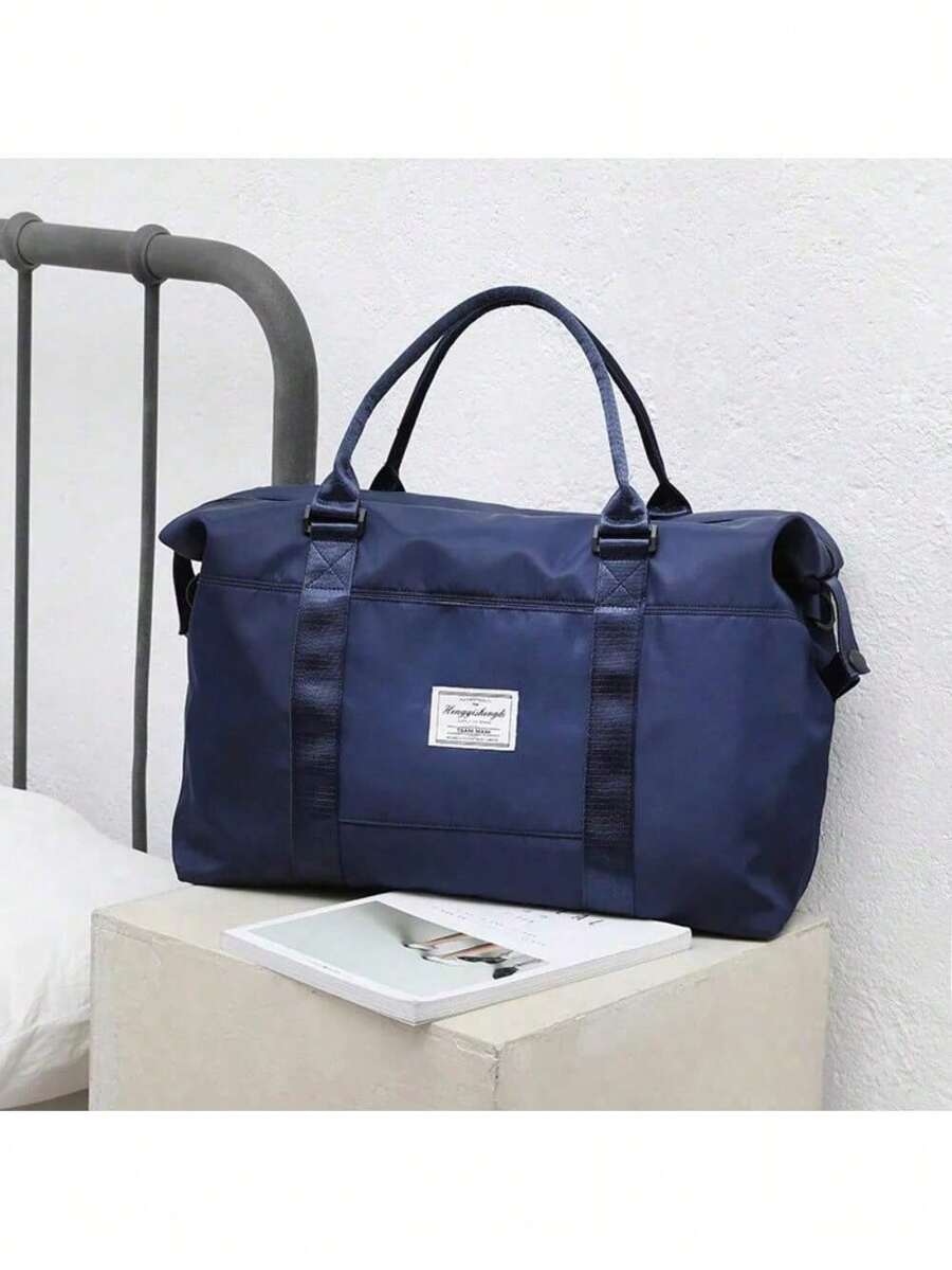 Women's Travel Bags Large Pink Oxford Waterproof CarryOn Baggage