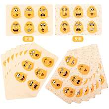 复活节彩蛋表情玩具，幼儿教育情绪识别游戏，有助于培养宝宝的逻辑、想象力和观察能力，亲子互动 - 黃色 - 查看 4