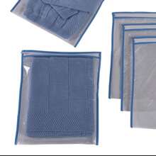 Kit 10 Multipurpose Maternity Bags Organizer For Maternity, Travel, Toiletry Bag - Blue - View 4