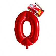 1 bộ bóng bay nhiều màu sắc hình xe hơi hoạt hình mini, động vật, số 40 inch và 32 inch, bao gồm vịt, ếch, lợn, gấu trúc, bò, xe cứu hỏa, v.v., dùng để trang trí tiệc, sinh nhật, ngày lễ, giáng sinh - Nhiều màu - Xem 51