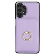 Bao da ví da PU tương thích với iPhone 16 15 14 13 12 Mini 11 Pro X XS Max XR 8 7 Plus SE 5G 2022 2020 có chức năng chặn RFID, khe đựng thẻ, túi đựng điện thoại tương thích với Samsung Galaxy S24 S23 S22 S21 FE Plus Note 20 Ultra A55 A15 A54 A14 A73 A53 A13 A52 A72 A12 A71 A51 4G 5G có giá đỡ dạng nhẫn xoay 360°, giá đỡ chân đế cho ốp lưng Pixel 8 Pro 8A 6A - Màu tím hoa cà - Xem 55
