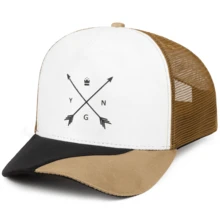 Young Men's Dual Colors Cap Adjustable Curved Brim - 白色 - 查看 3