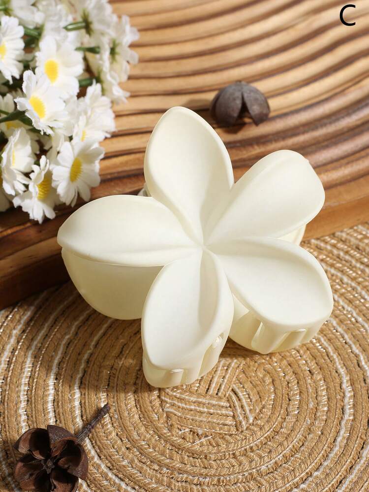 1/3 piezas Pinzas para el cabello vintage con flores de ciruelo mate, pinzas elegantes de moda para el cabello para mujeres - Multicolor - Añade 7