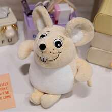 16/37厘米仿真老鼠超柔软毛绒玩具，毛绒老鼠玩偶，填充老鼠毛绒动物玩具，送给朋友的吉祥物，最佳礼物，家居装饰 - 彩色 - 查看 14