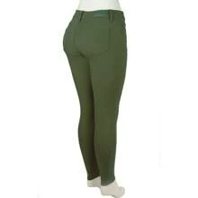 Women's Hyper Stretch Color Skinny Pants - 橄欖綠 - 查看 2