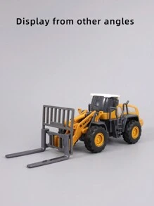 Construction Vehicle Toy Set With Metal Accessories - Includes Transporter Truck, Cement Mixer, Oil Tank Truck, Crane, Small Cars, Sliding And Forward Motion, Simulation Scenes, Realistic Models, Kids Gift, Birthday Gift,Back To School - Engineering Vehicle Toys - View 20