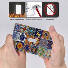 Mexican Tile Wall Decor Light Switch Cover Panel, Decorative Wall Plate, Outlet Cover