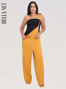 Black Ribbed Strapless Blouse - màu đen - Xem 6