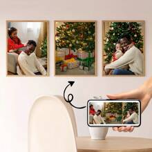 三件套定制画廊墙画 | 选择三幅墙画 | 可打印墙画套装 | 三件套艺术画 | 帆布墙画，家居装饰，帆布墙画，房间海报，可选画框，家居焕新 - 彩色 - 查看 3