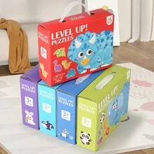 Một hộp đầy màu sắc với bao bì hút chân không, năm sáu trong một hộp quà cầm tay lớn dành cho trẻ em - Nhiều màu - Xem 7