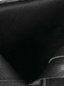 Black Suede Thick Heel Elastic Boots With Side Zipper & Platform, Skinny Ankle Boots - Black - View 7