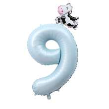 1 bộ bóng bay nhiều màu sắc hình xe hơi hoạt hình mini, động vật, số 40 inch và 32 inch, bao gồm vịt, ếch, lợn, gấu trúc, bò, xe cứu hỏa, v.v., dùng để trang trí tiệc, sinh nhật, ngày lễ, giáng sinh - Nhiều màu - Xem 30