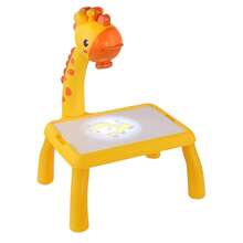 SINGLE GIRAFFE PROJECTOR - 791770-1 - 黃色 - 查看 3