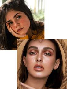 6-8PCS 18G 16G Push In Theadless Nose Rings Studs Hypoallergenic Flat Back Nose Piercing - Gold - View 6