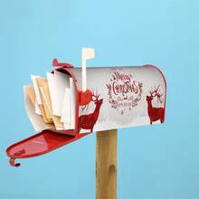 1 cái Vỏ hộp thư Giáng sinh 'MERRY CHRISTMAS' Trang trí chống bụi - Nhiều màu - Xem 11