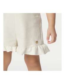 Crepe Blouse And Dungarees Set - Girl Size 1 To 4 - Màu xanh lam - Xem 5