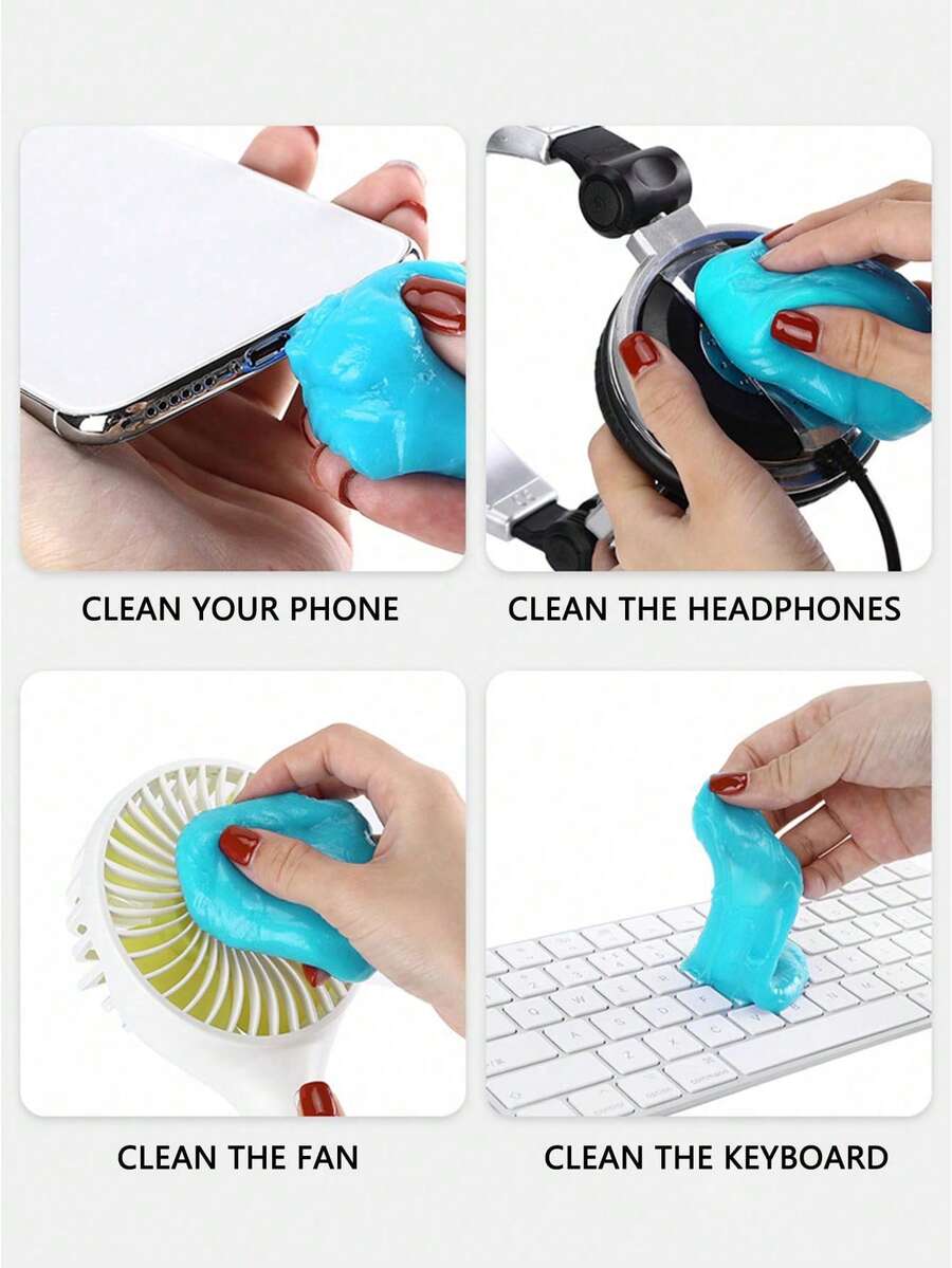 1 Bottle Cleaning Gel, For Car Detail Putty, Car Vent Cleaner Putty