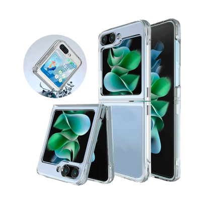 Capinha Premium Slim Luxo Transparente Para Galaxy Z Flip 5