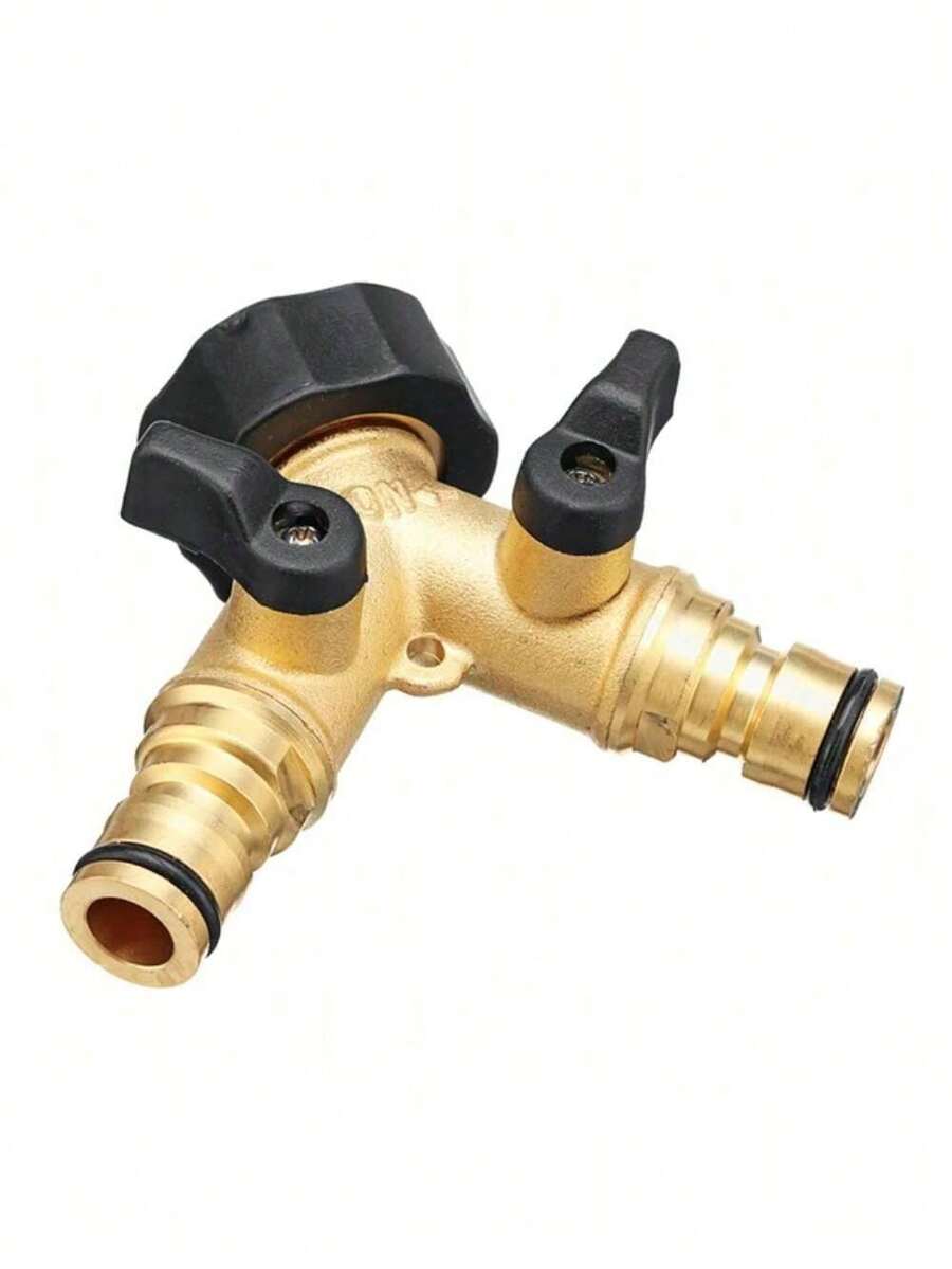 Divisor De Agua 2 Vías ARTGUTS - Latón Para Mangueras 3/4"